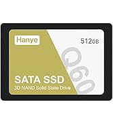 Amazon | Hanye SSD 512GB 内蔵 SATA M.2 2280 SATA III 6.0Gb/s M200
